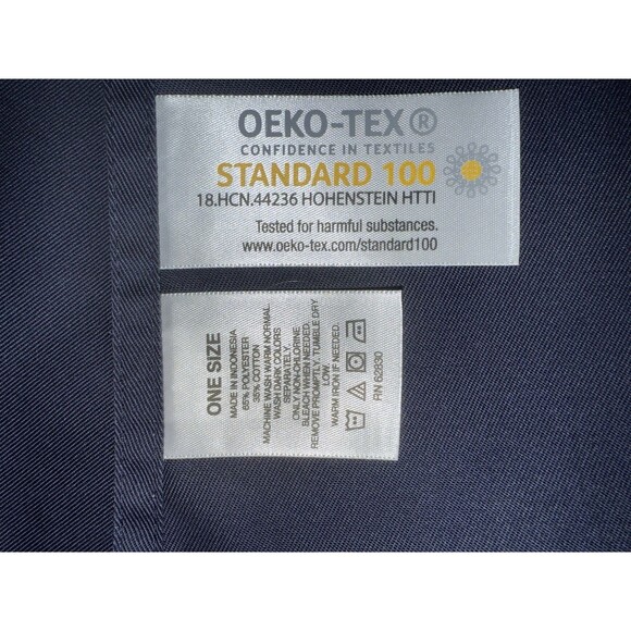 Lands’ End American Airlines Bib Apron Aviation Blue Long Adjustable Neck NWT OS - Picture 6 of 9